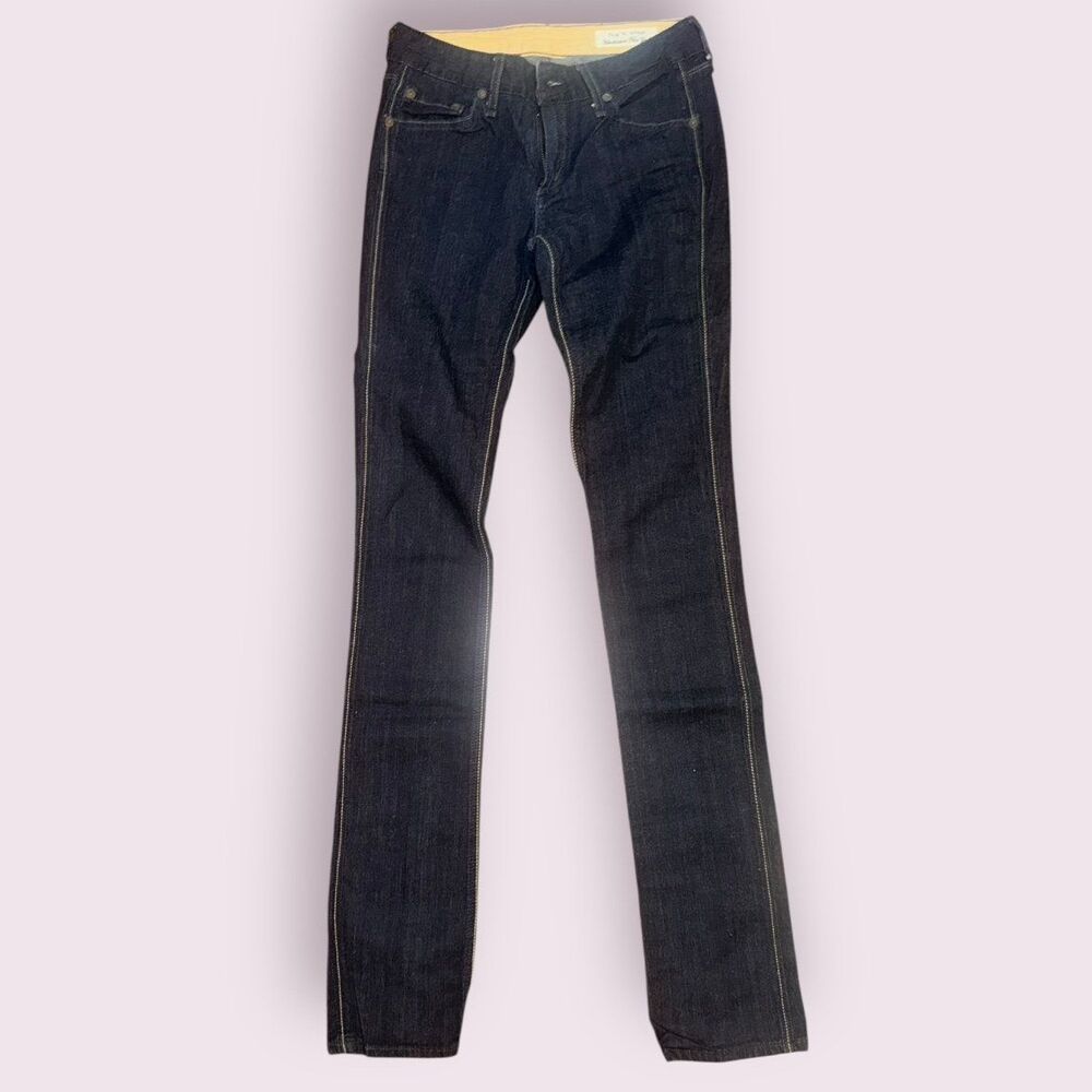 Rag & Bone Vintage skinny jeans size 24 dark blue exceptional quality